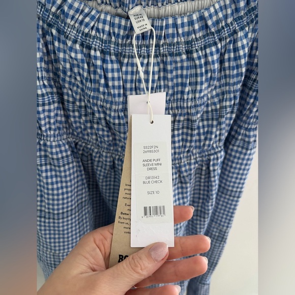 Ever New Andie Puff Sleeve Mini Dress NWT - Picture 5 of 10